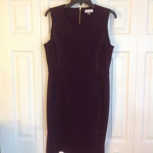 Calvin Klein plum dress